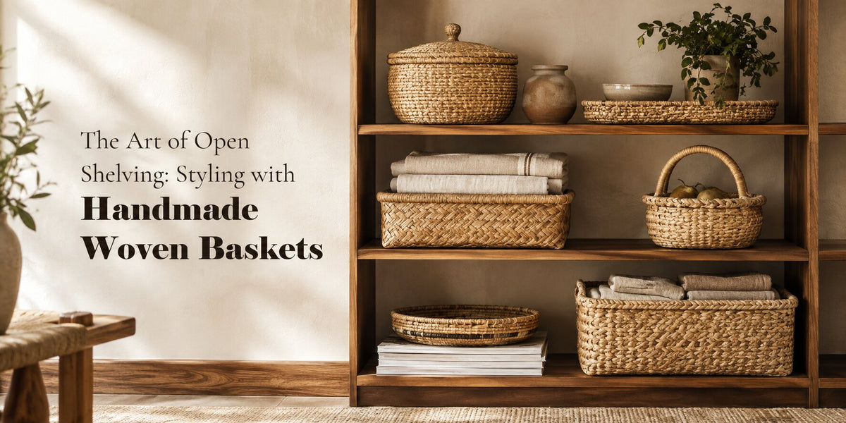 handmade woven baskets for home decor in Pakistan