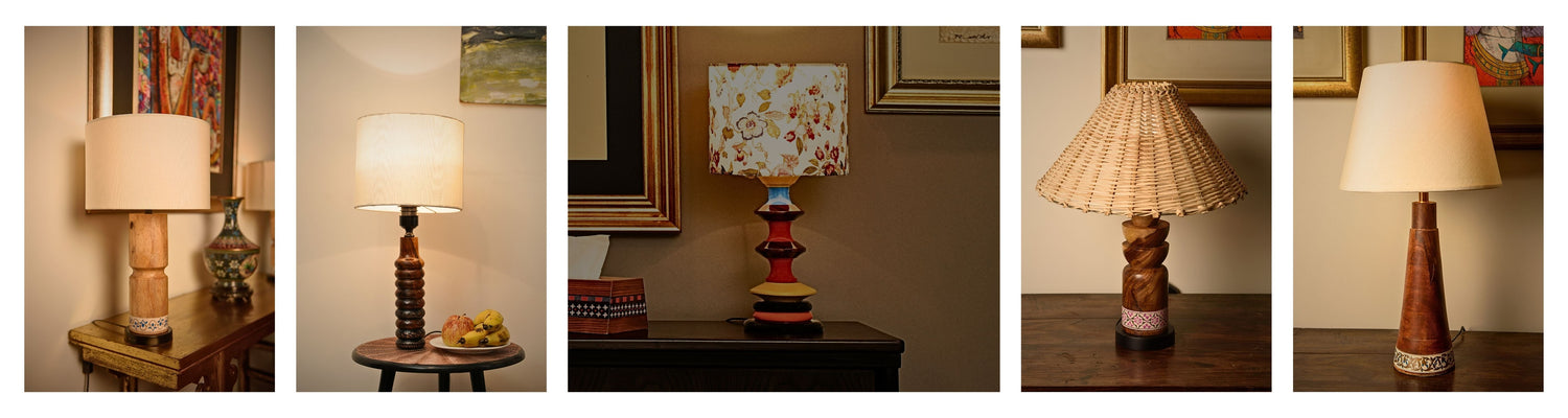 Wooden Lamps