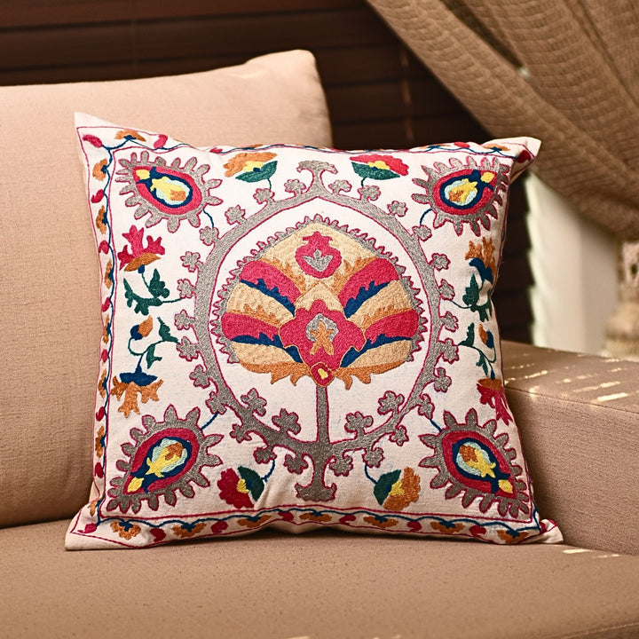 Crafted Bloom Cushion