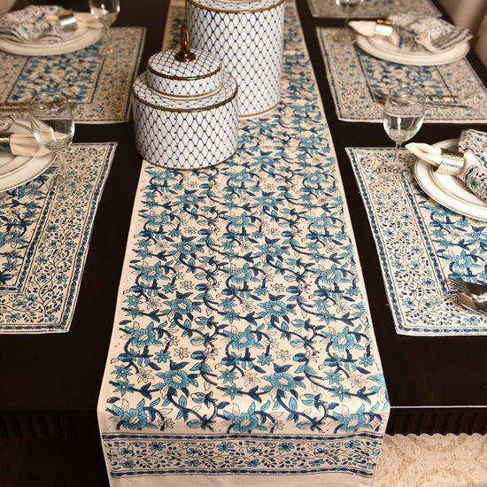 Indigo Bloom Runner