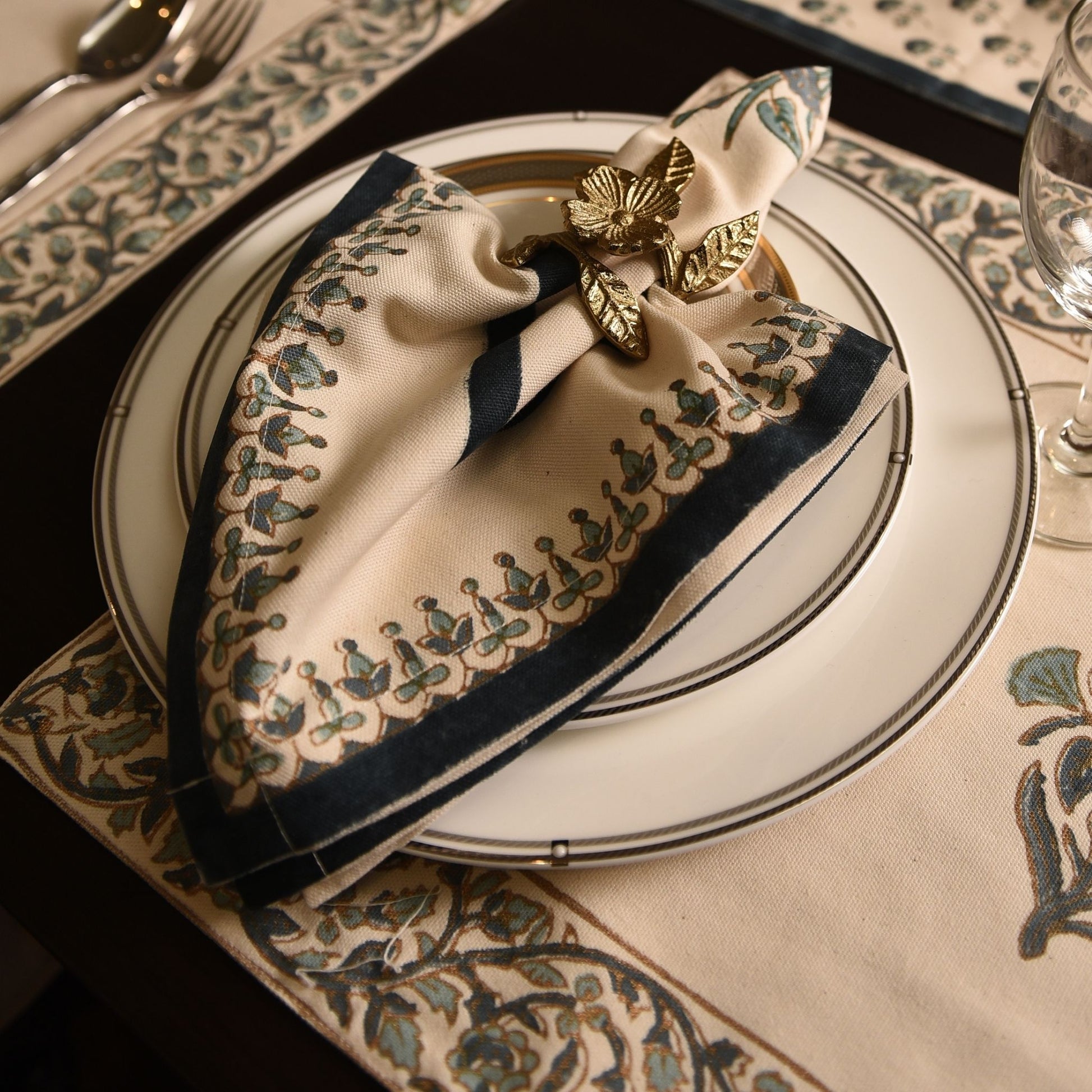 Artisan Teal Napkin