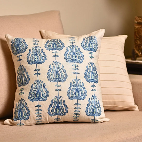 Midnight Floral Cushion