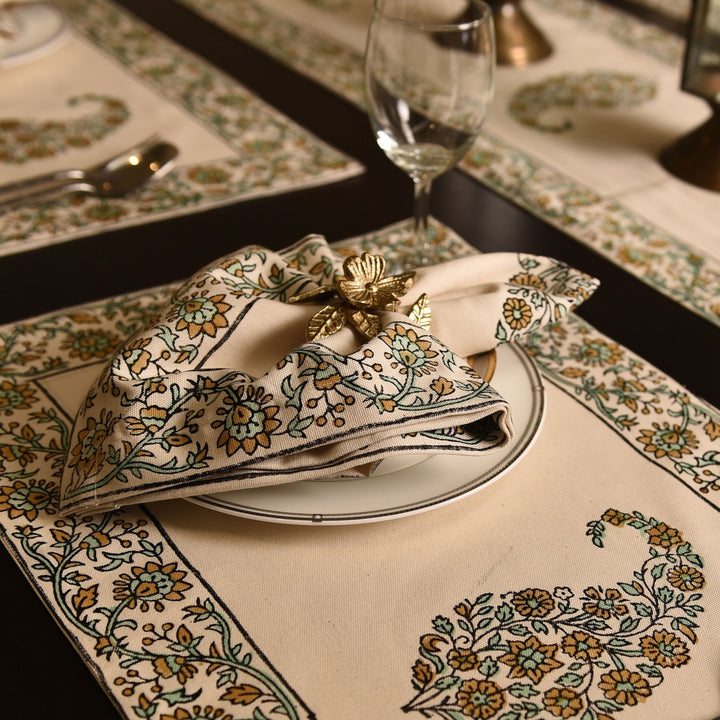 Saffron Sage Napkin