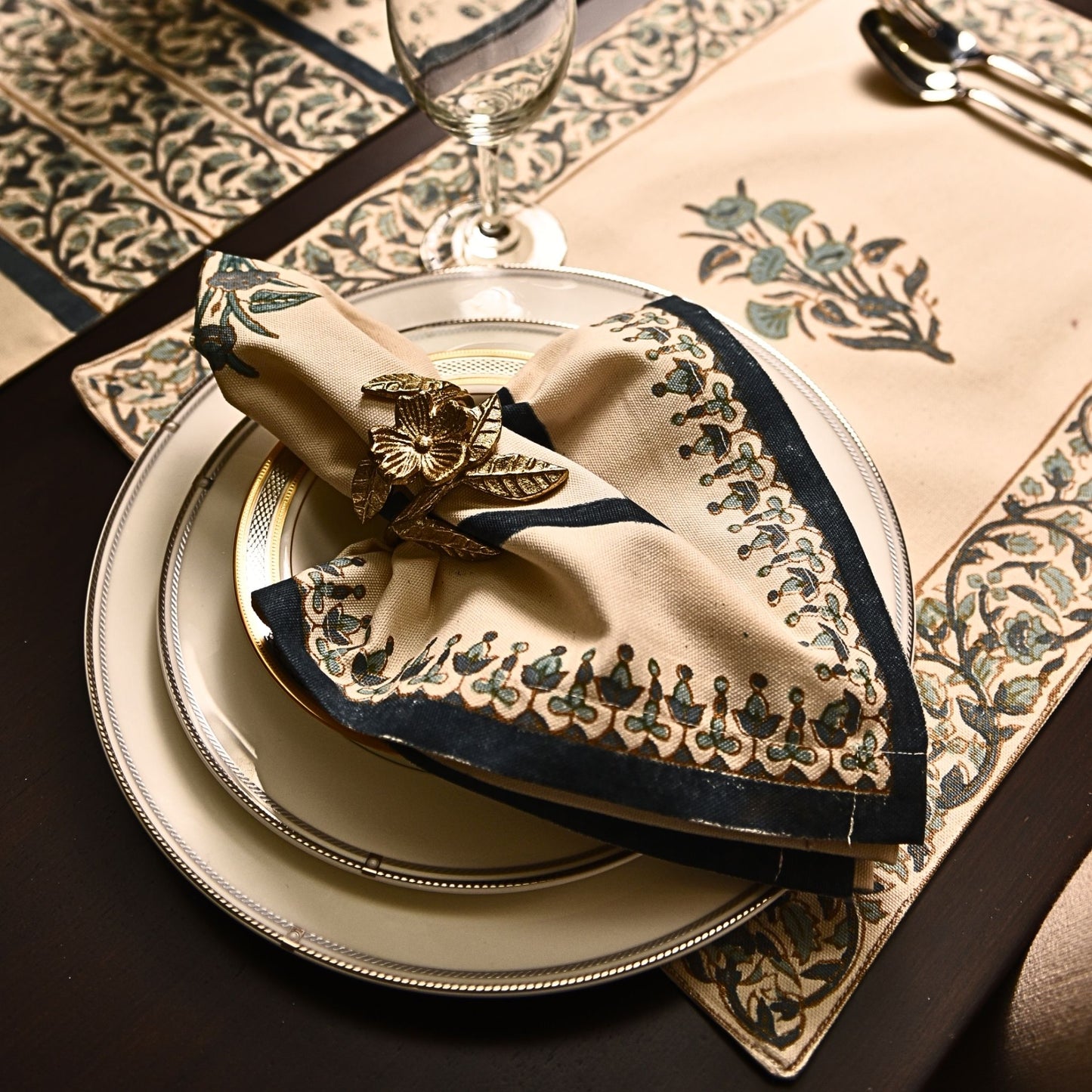 Artisan Teal Napkin