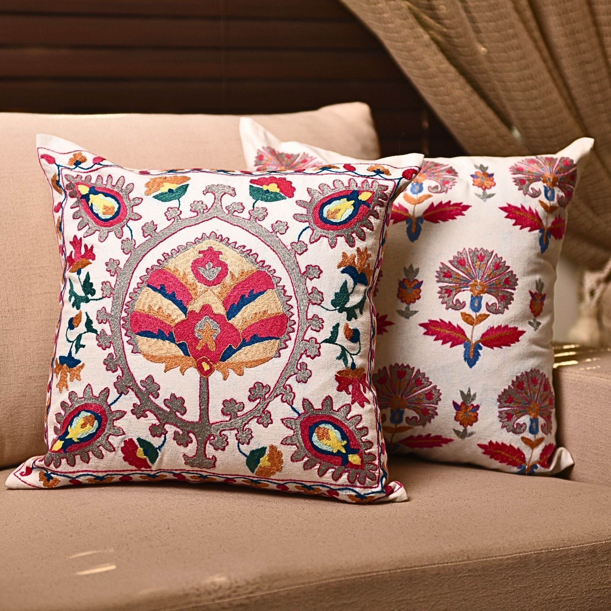 Crafted Bloom Cushion