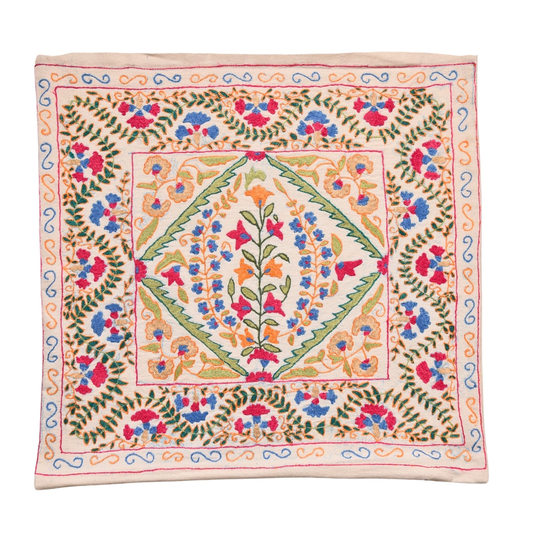 Artisan Floral Cushion