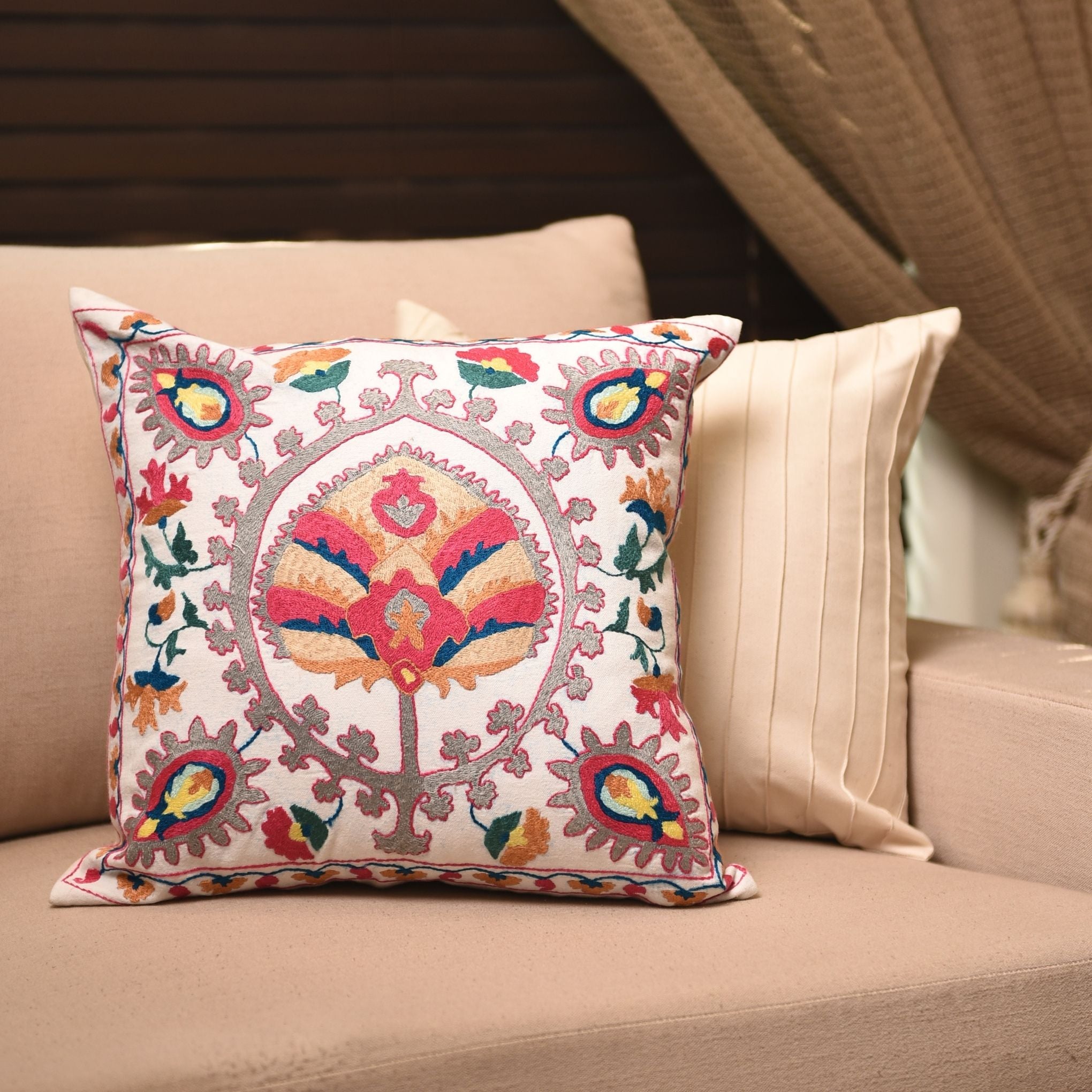 Crafted Bloom Cushion
