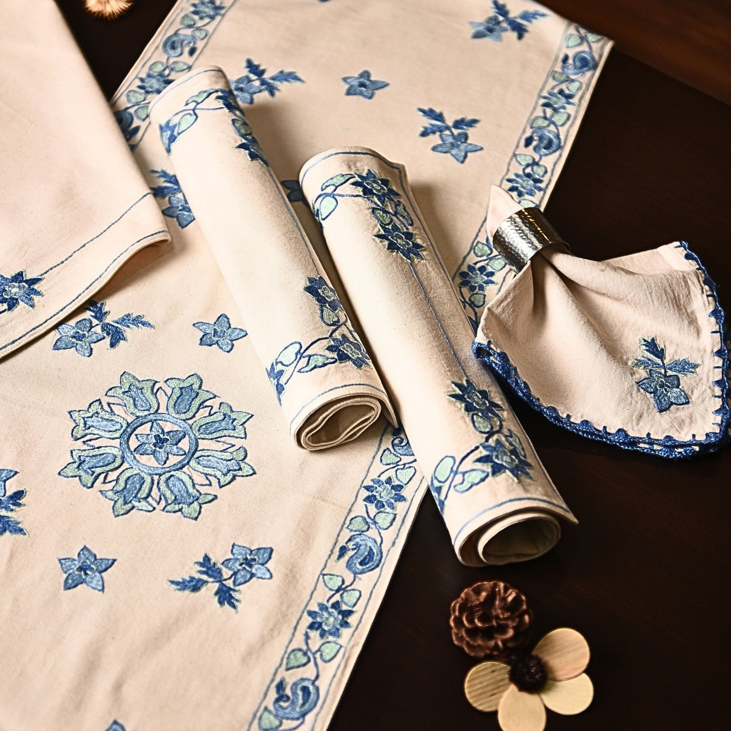 Bluebell Stitch Runner