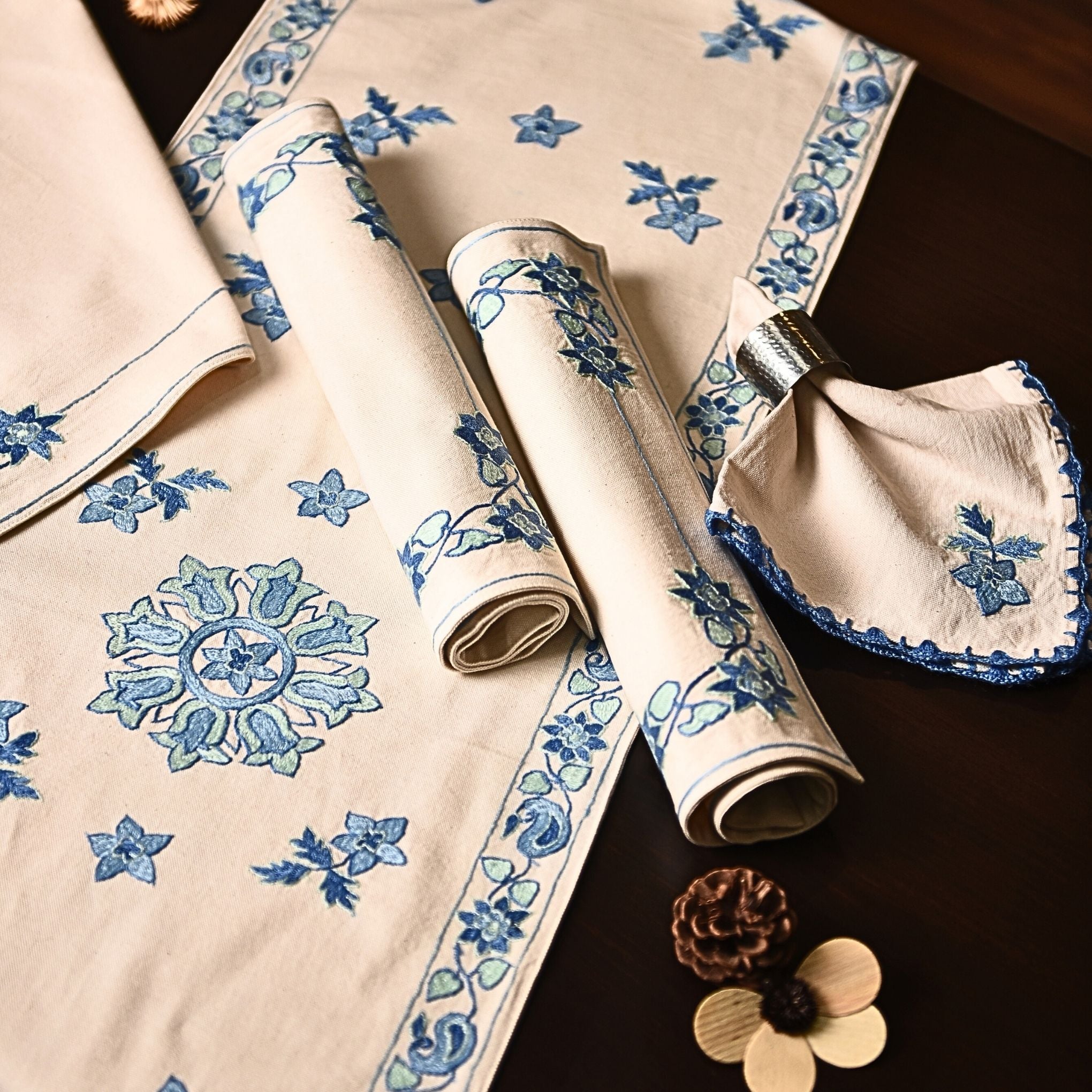 Bluebell Stitch Runner