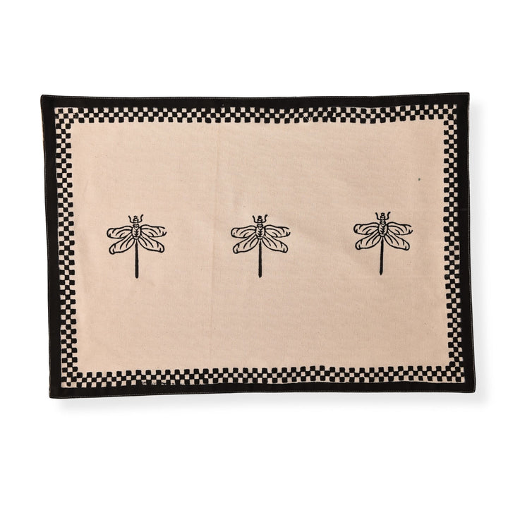 Midnight Dragonfly Trolley Mat