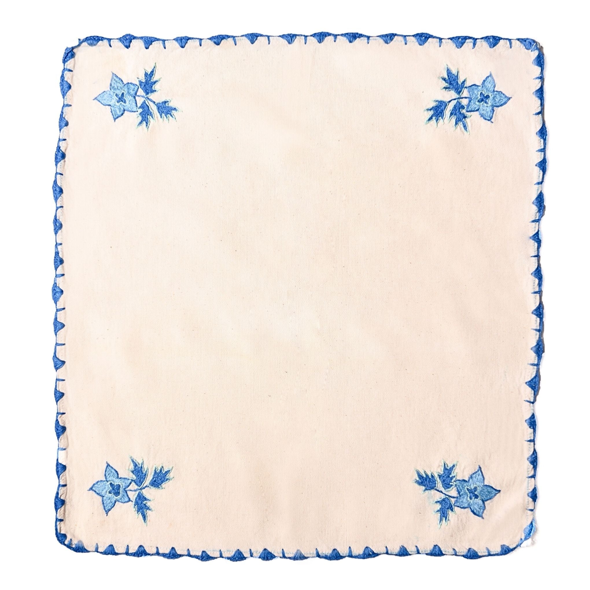 Bluebell Stitch Napkin