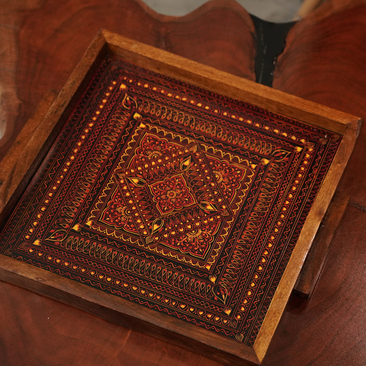 Artful Square Tray