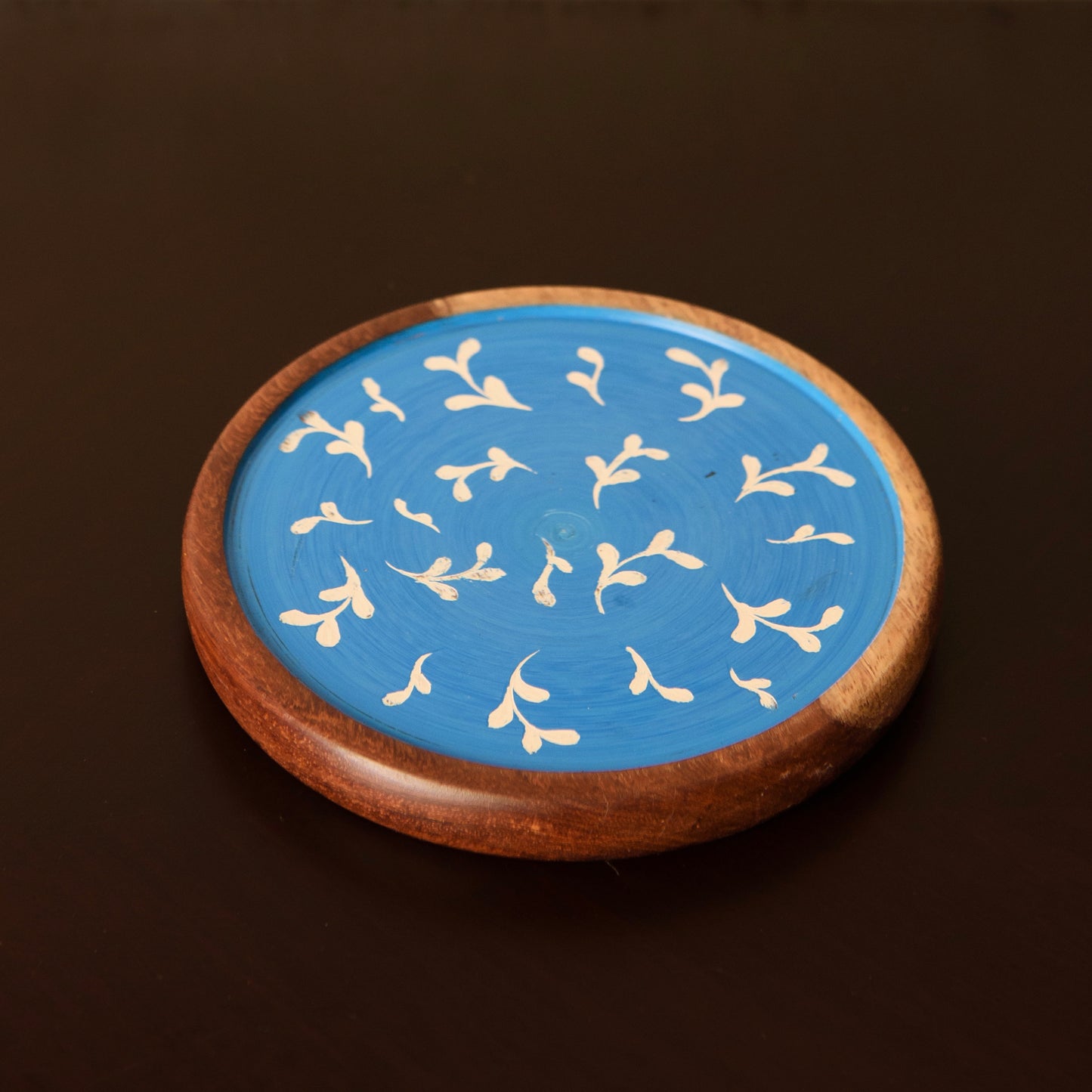 Blue Bloom Coaster (Pair)