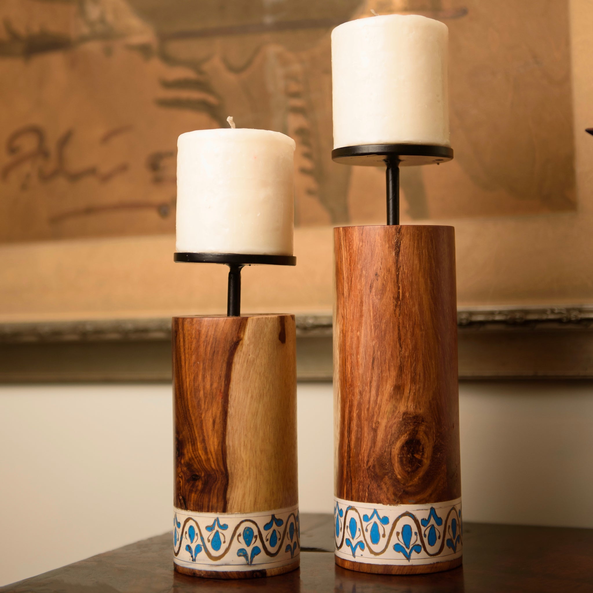 Cocoa Ember Candle Stand