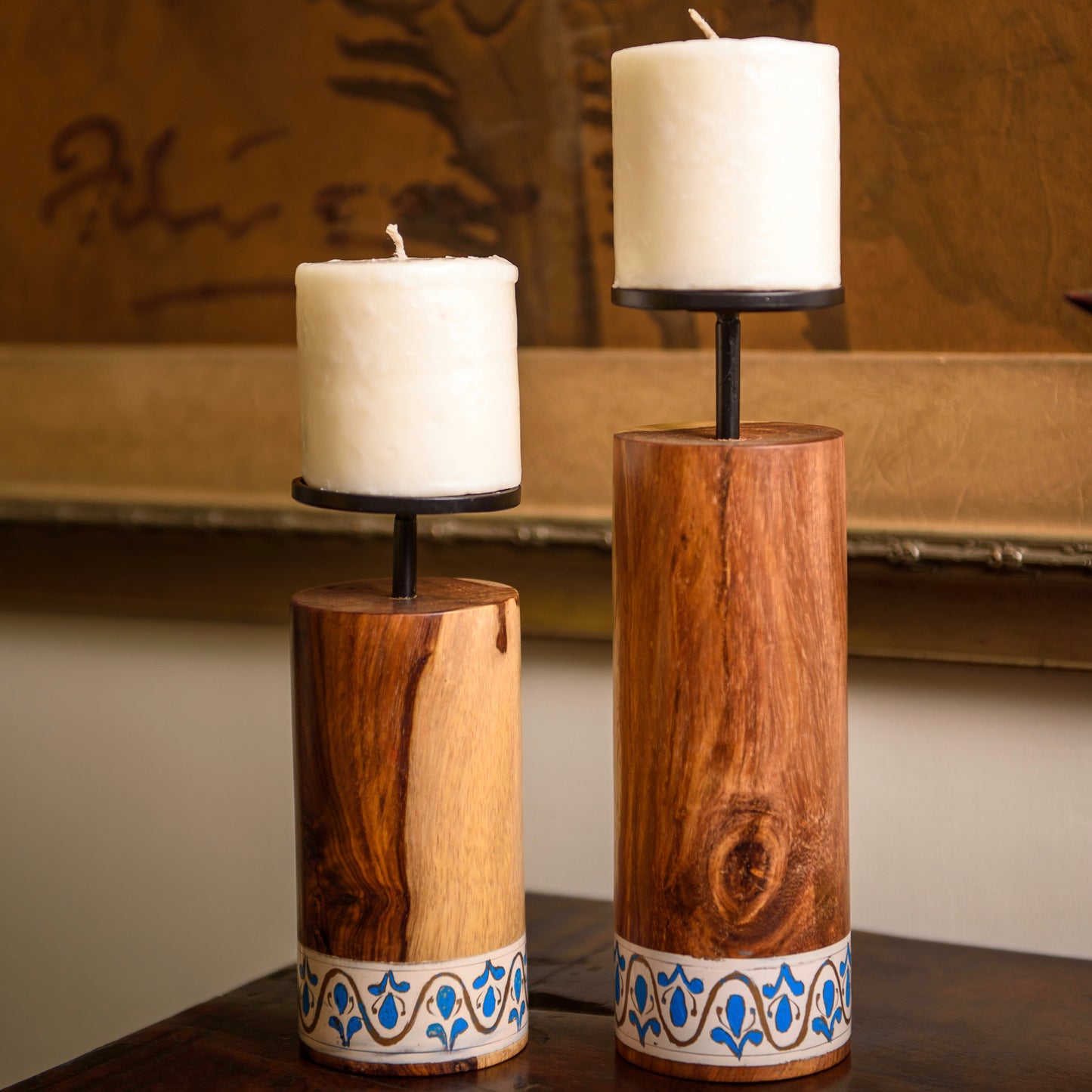 Cocoa Ember Candle Stand