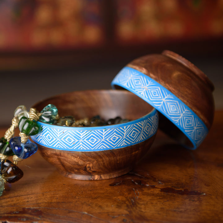 Naqshi Haus 5 Inch Bowl Blue (single)