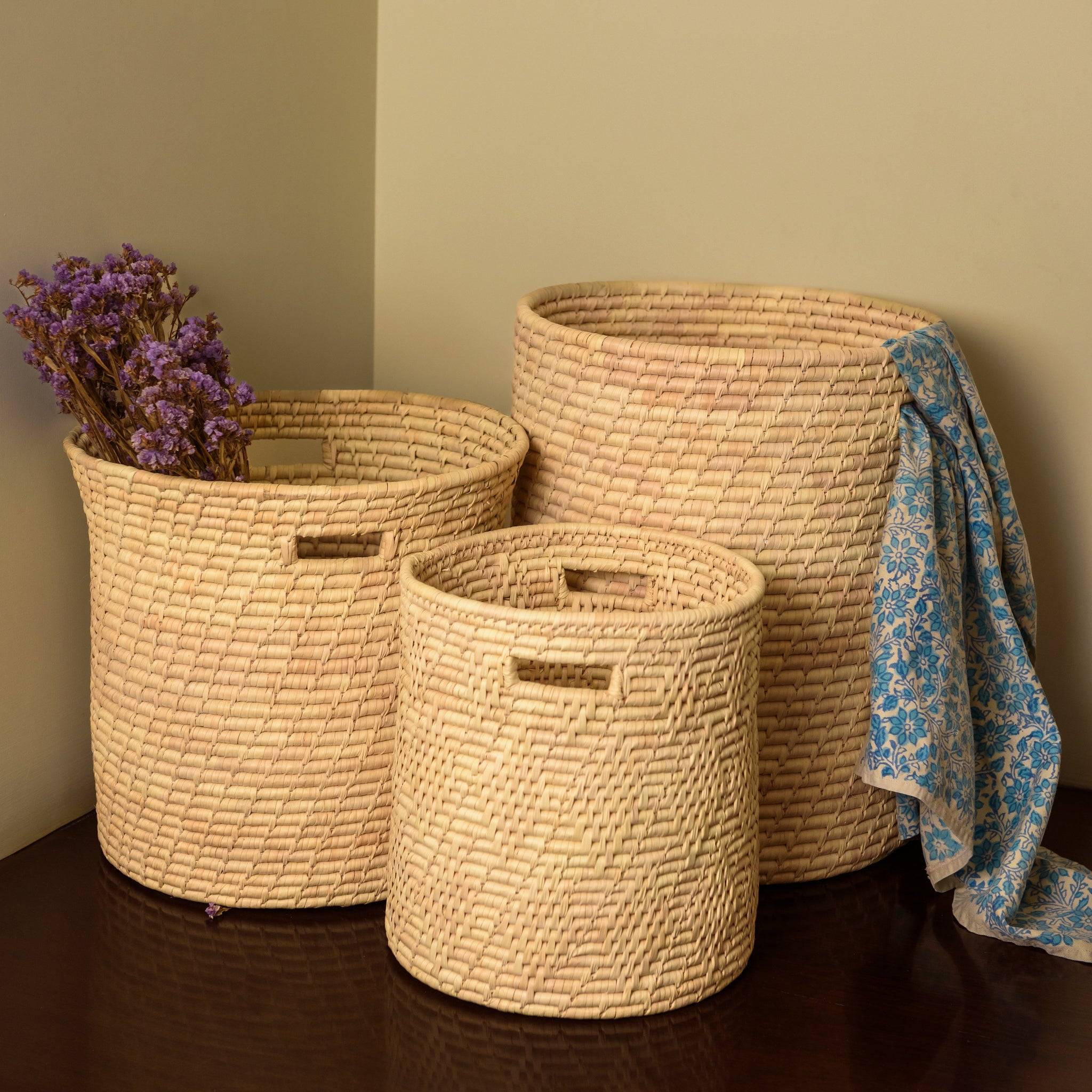 shop online handmade woven baskets in Pakistan