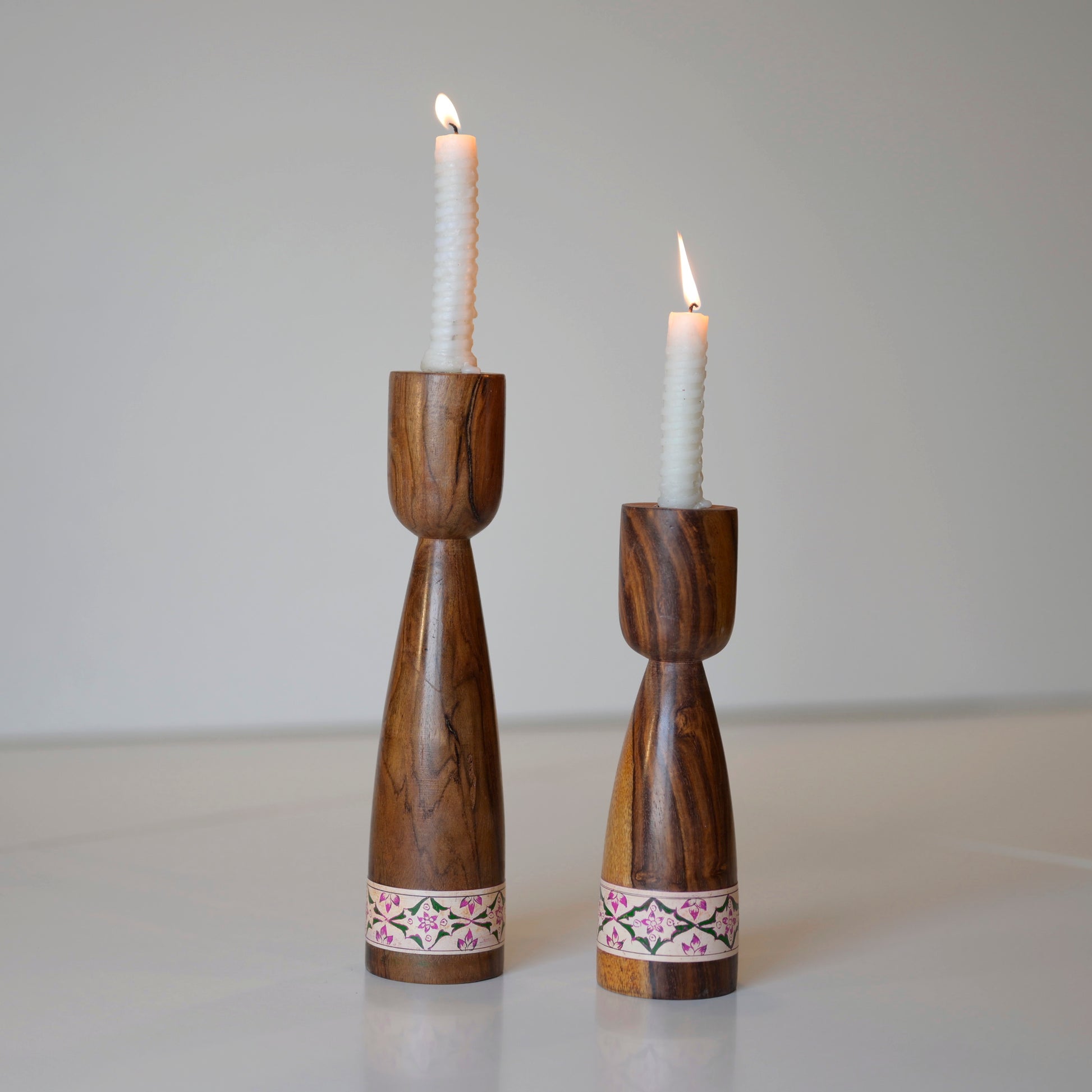 Dusky Lavendar Candle Stand