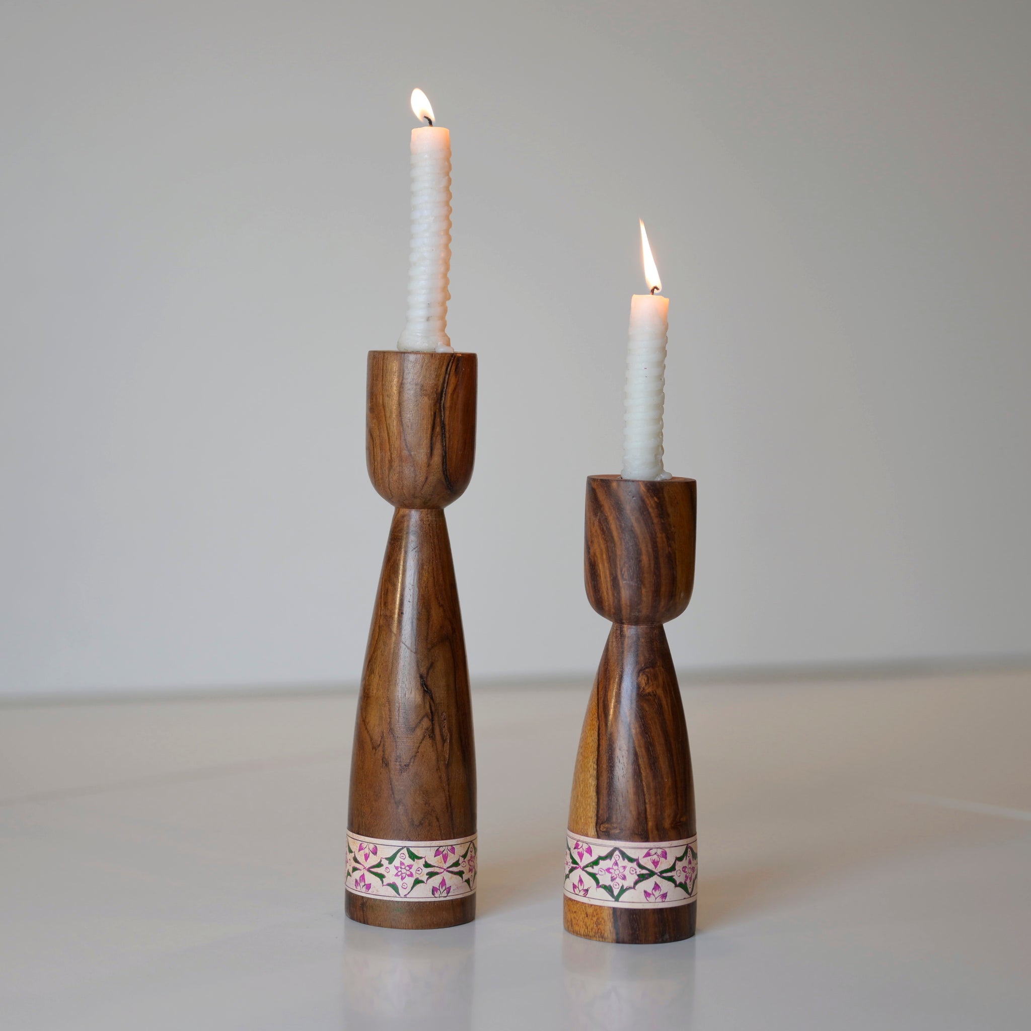 Dusky Lavendar Candle Stand