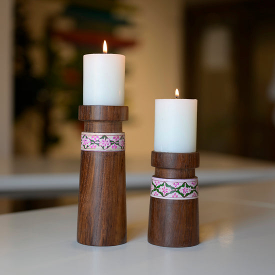 Forest Glow Candle Stand
