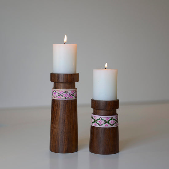 Forest Glow Candle Stand