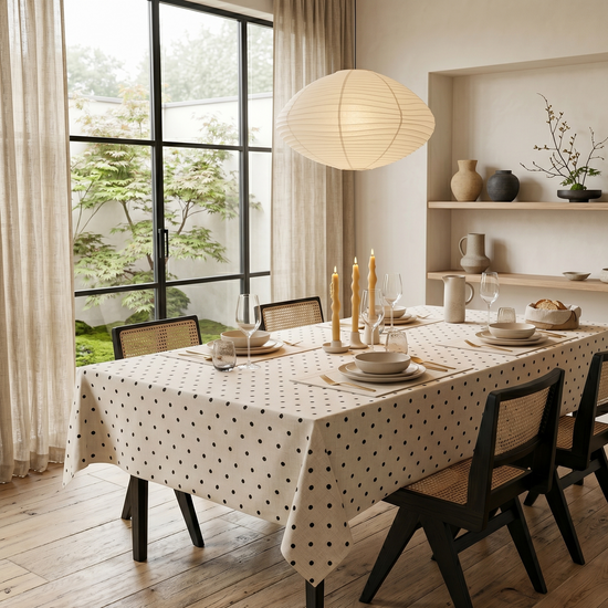 Mono Impressions Table Cloth