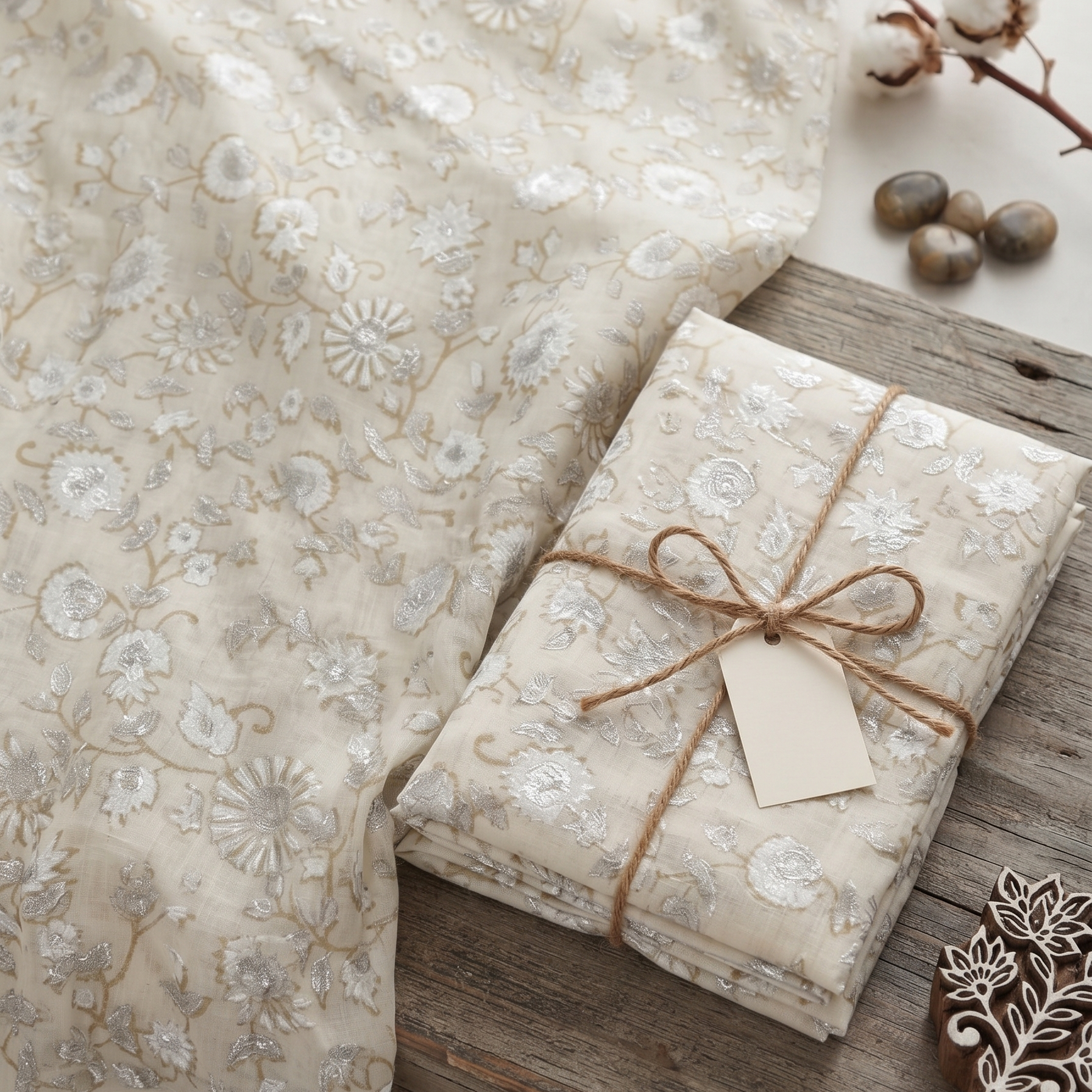 Pearl Vine Fabric