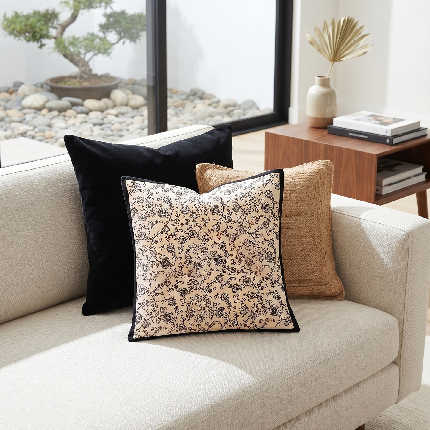 Monochrome Muse Cushion