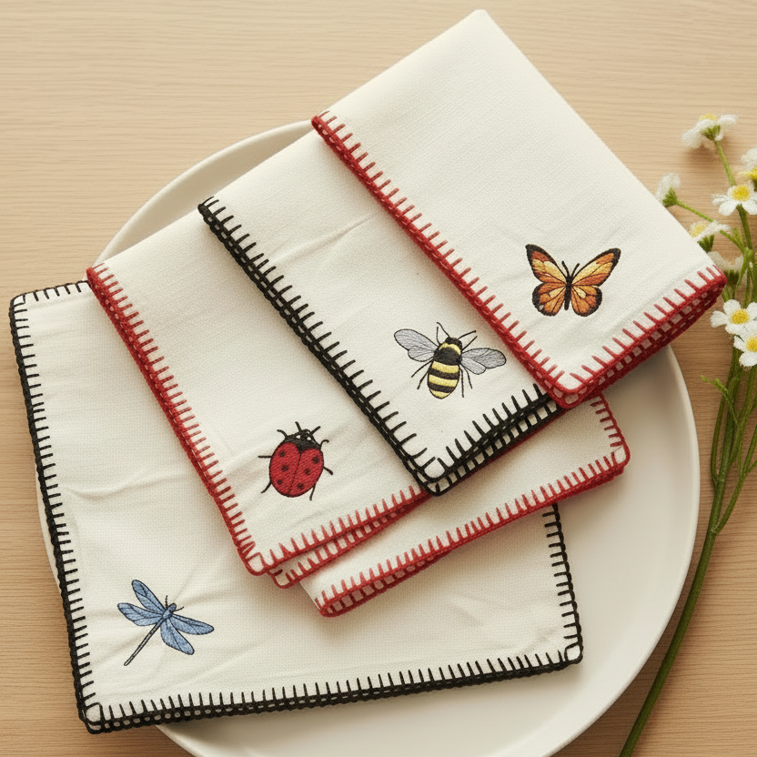 Garden Flutter Napkin (Set of 4)