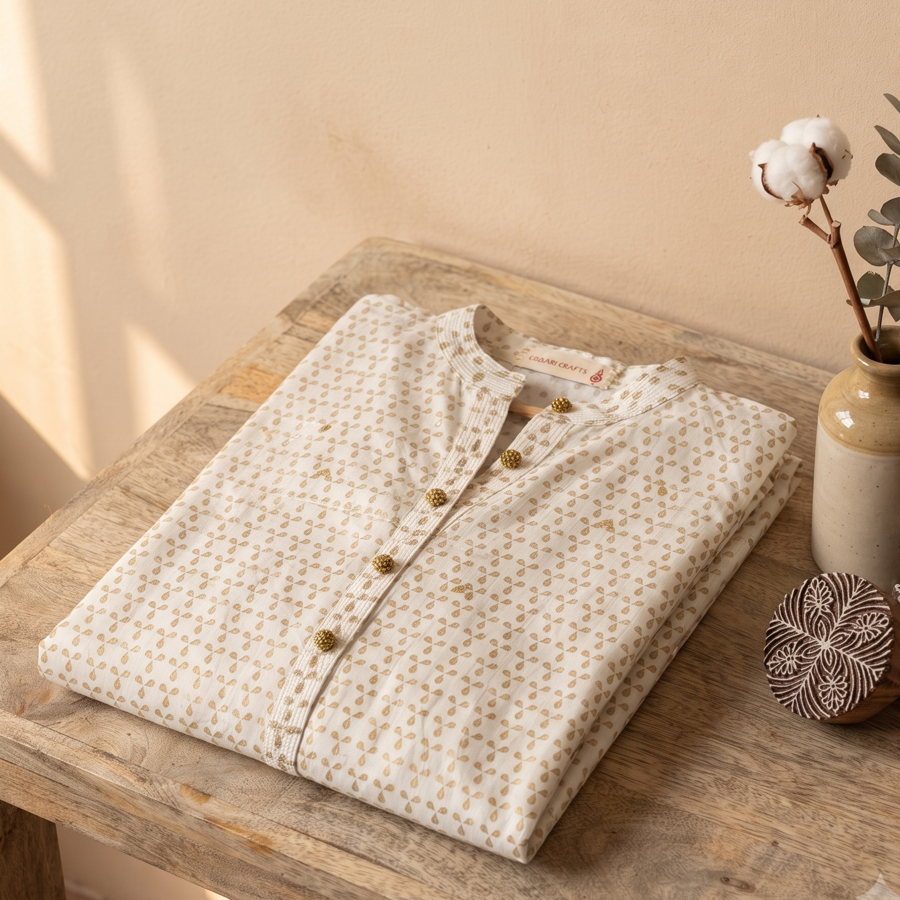 Elysian Gold Kurta