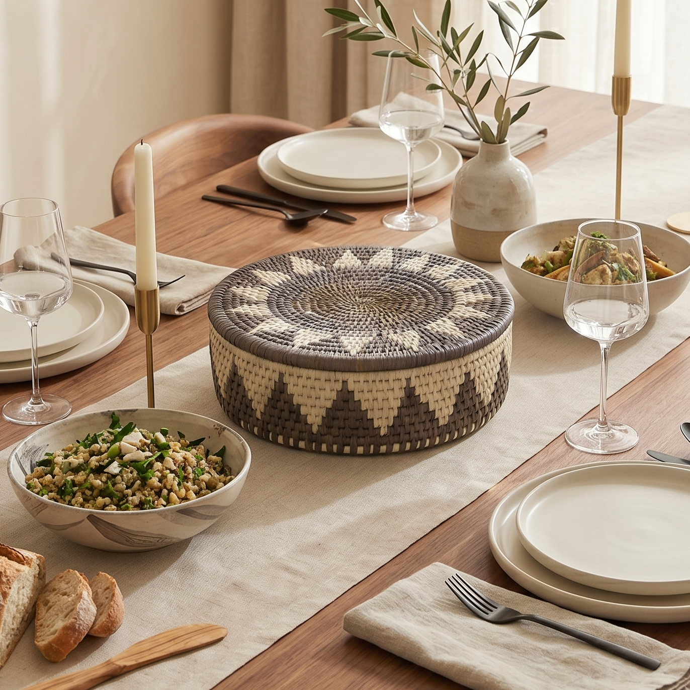 Woven Warmth Hotpot