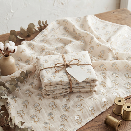 Gilded Flora Fabric
