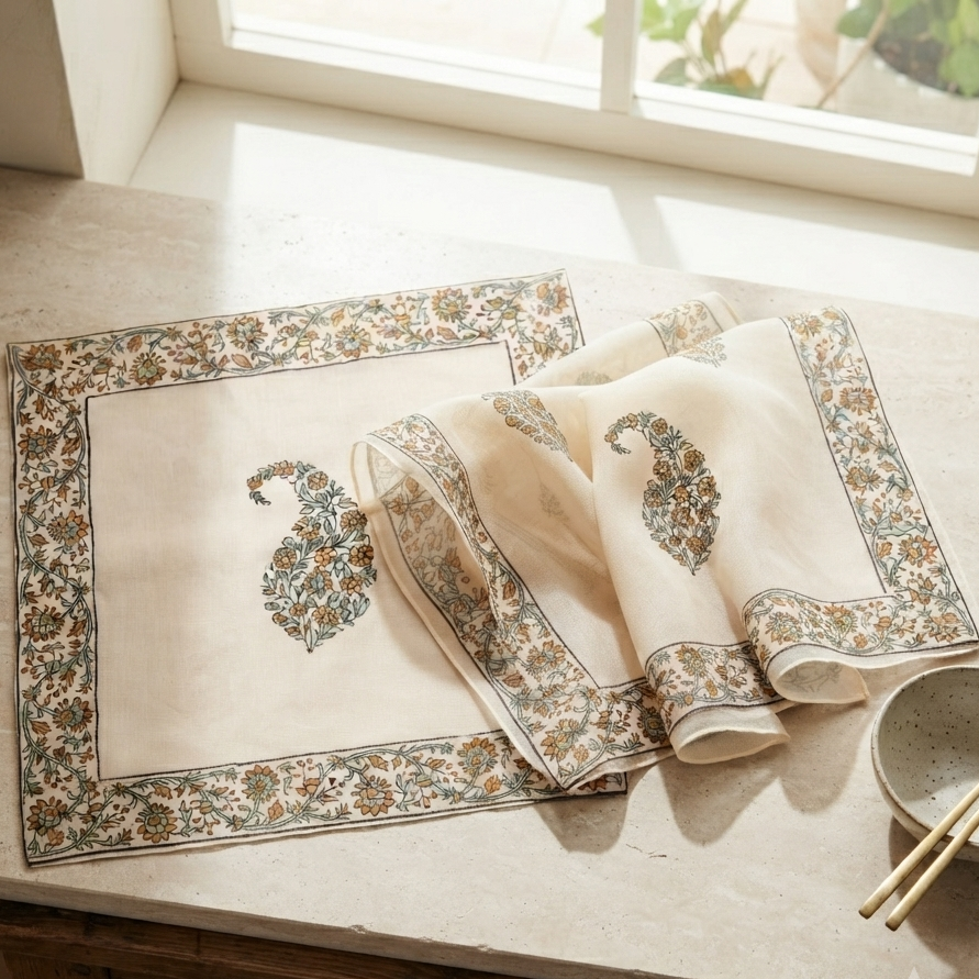 Saffron Sage Napkin (Set of 4)