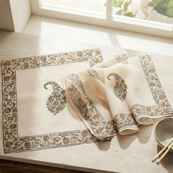Saffron Sage Napkin (Set of 4)