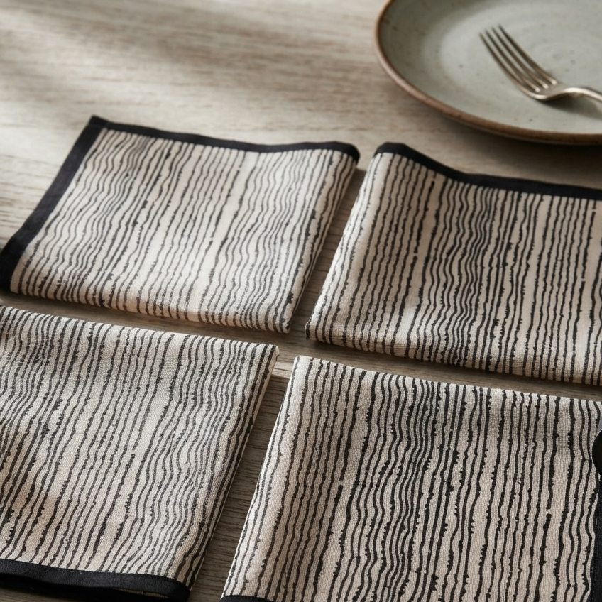 Midnight Napkin (Set of 4)