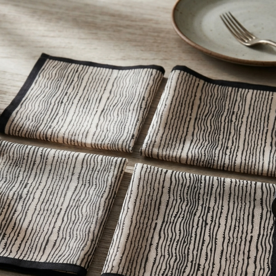 Midnight Napkin (Set of 4)
