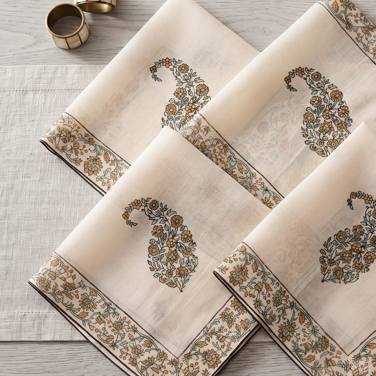 Saffron Sage Napkin (Set of 4)