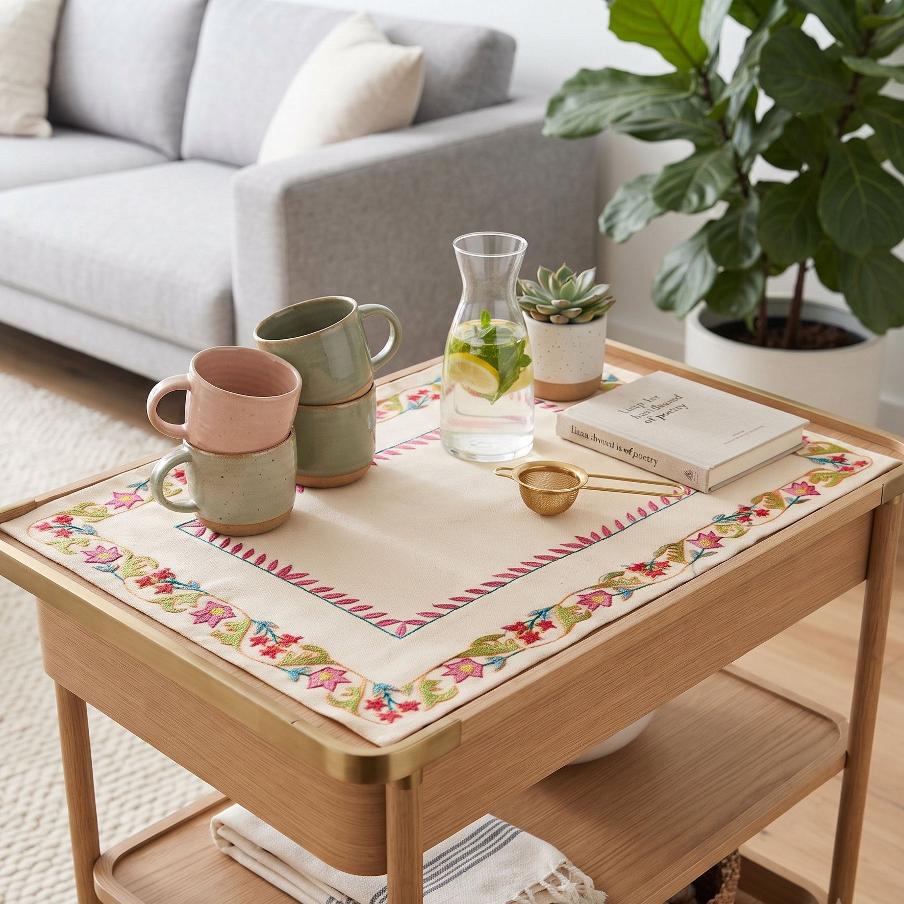 Harvest Garden Trolley Mat