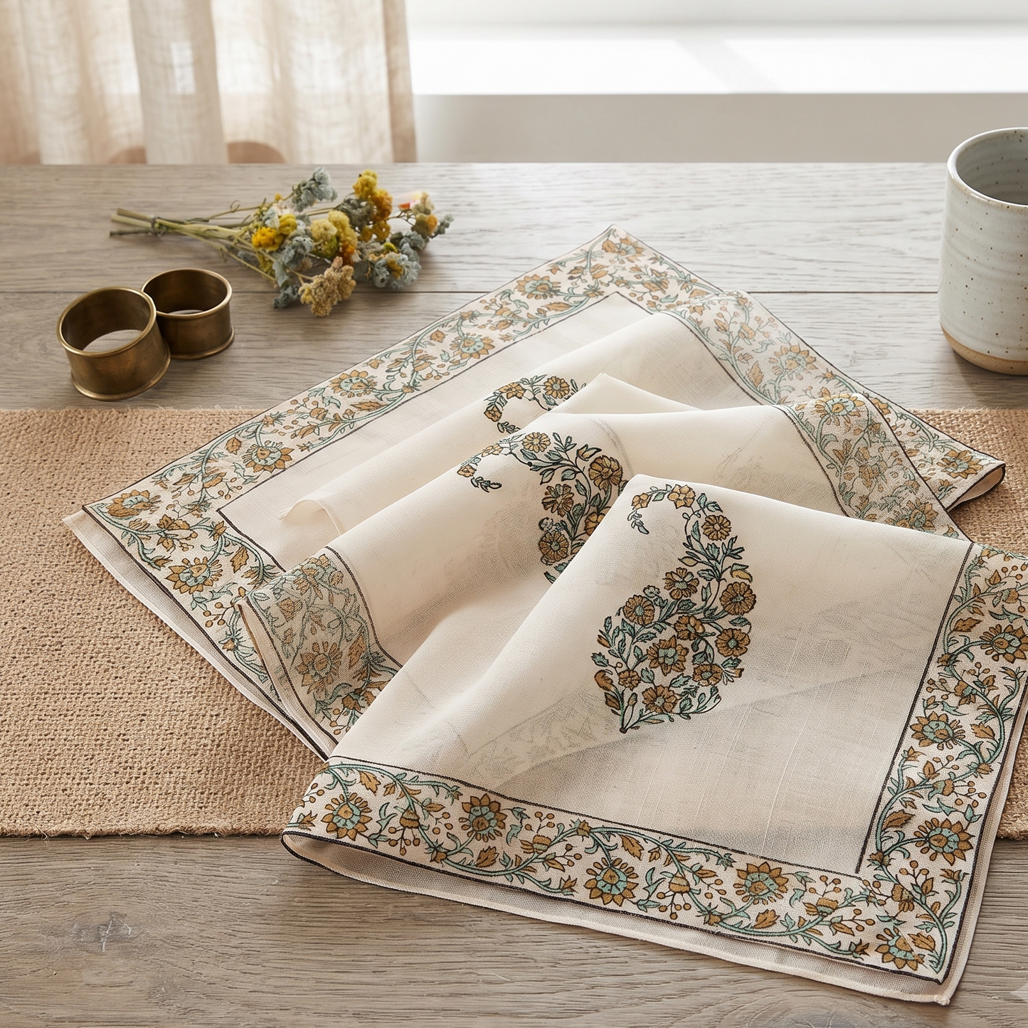 Saffron Sage Napkin (Set of 4)