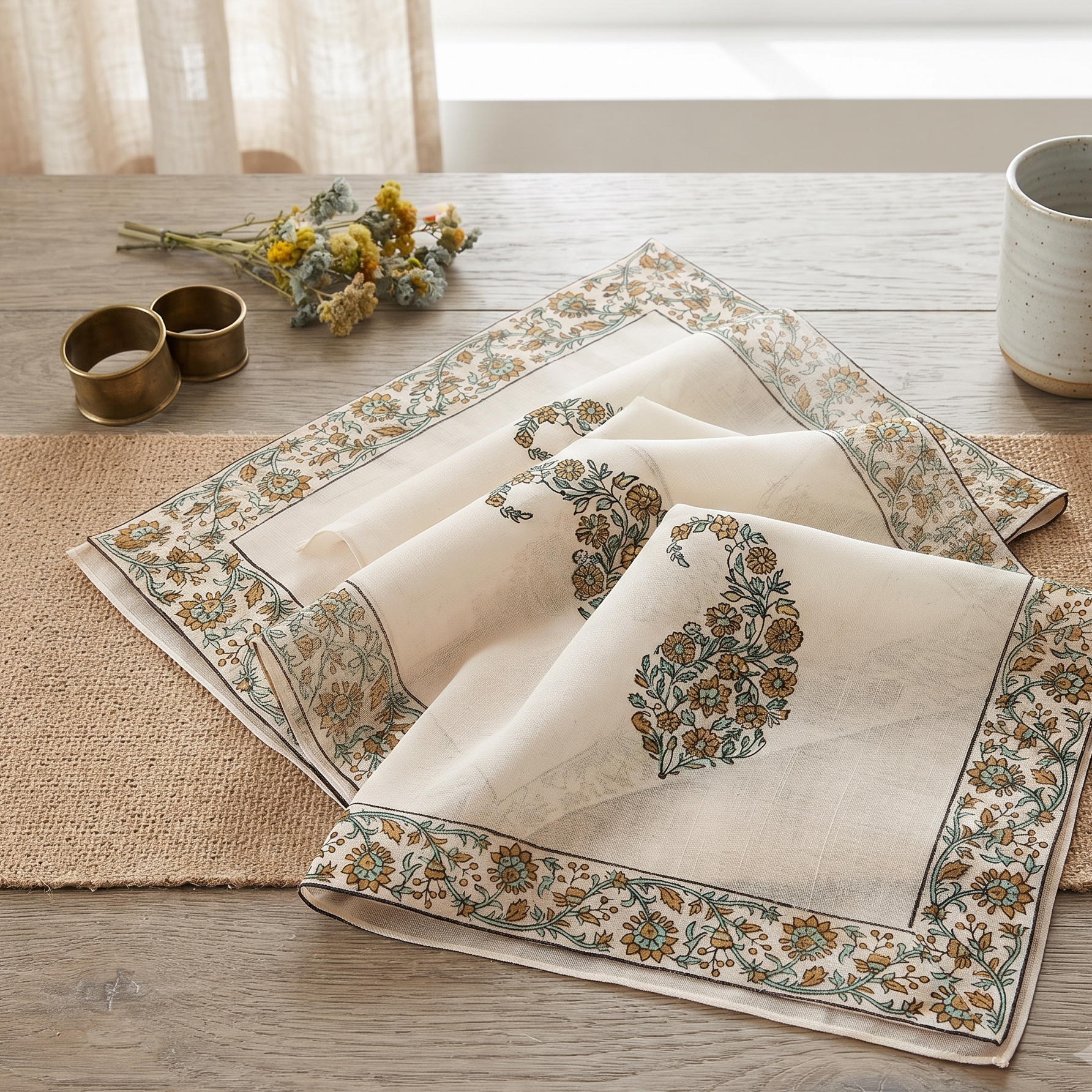 Saffron Sage Napkin (Set of 4)