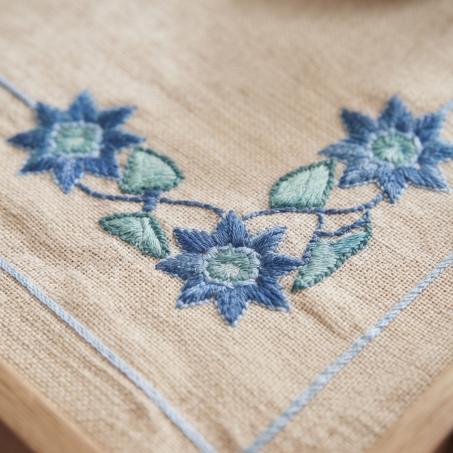 Bluebell Stitch Trolley Mat