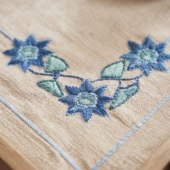 Bluebell Stitch Trolley Mat