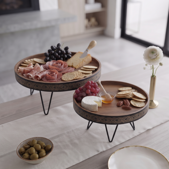 Muse Plate Stand - Black