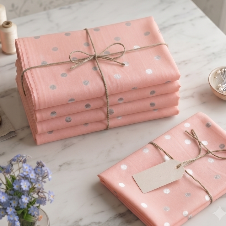 Sage Edit - Silver Polka Dots