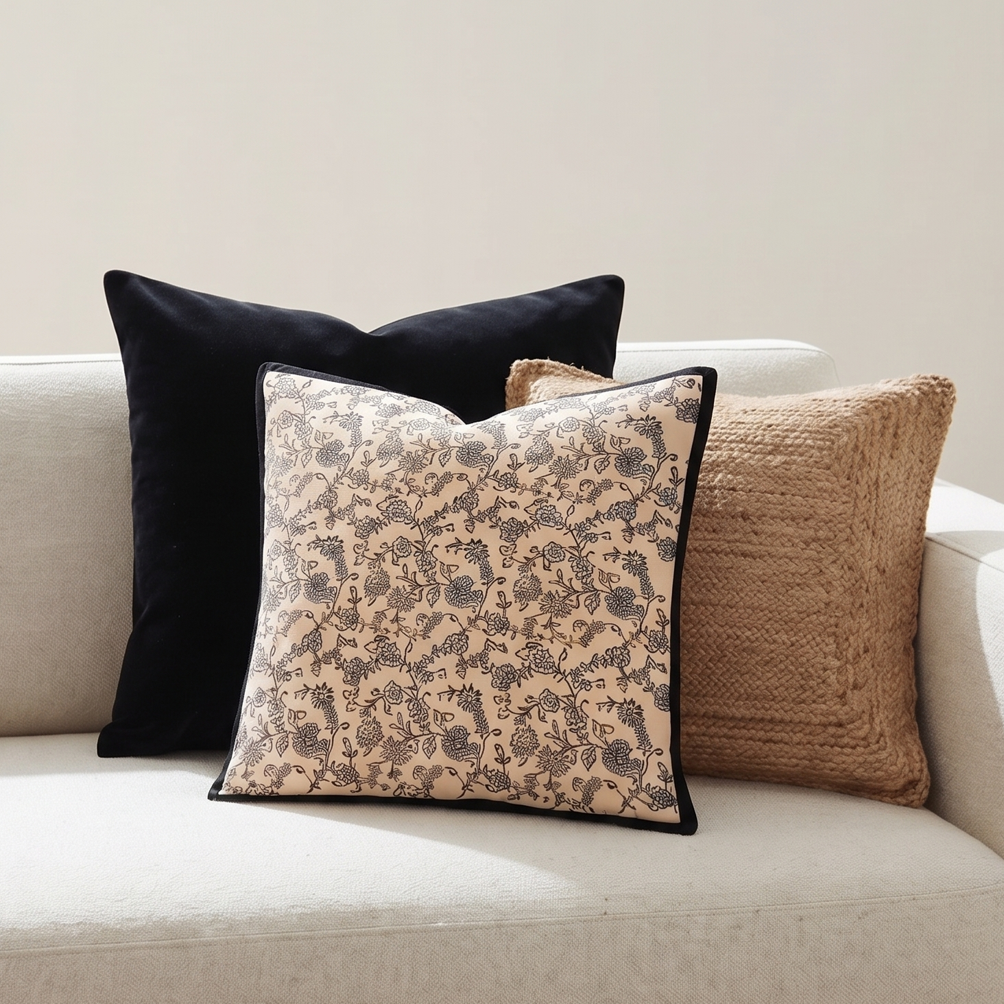Monochrome Muse Cushion