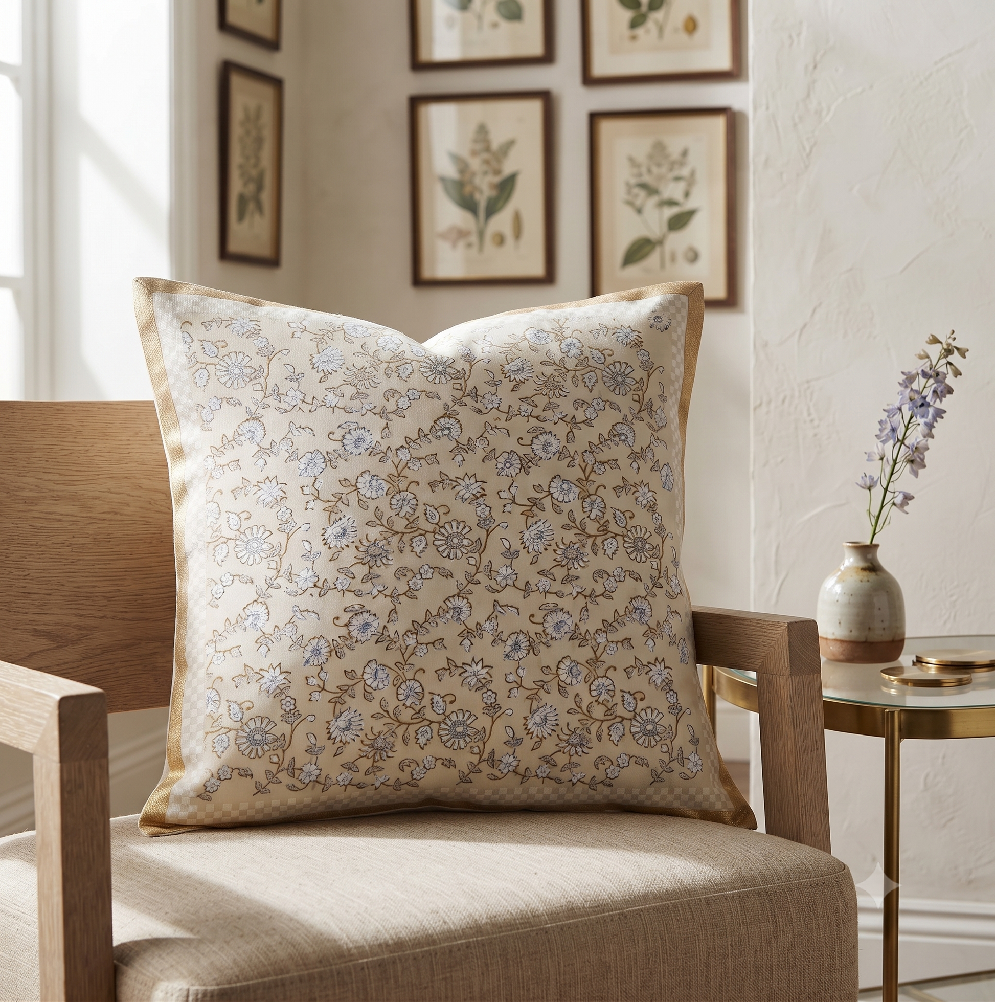 Pearl Vine Cushion