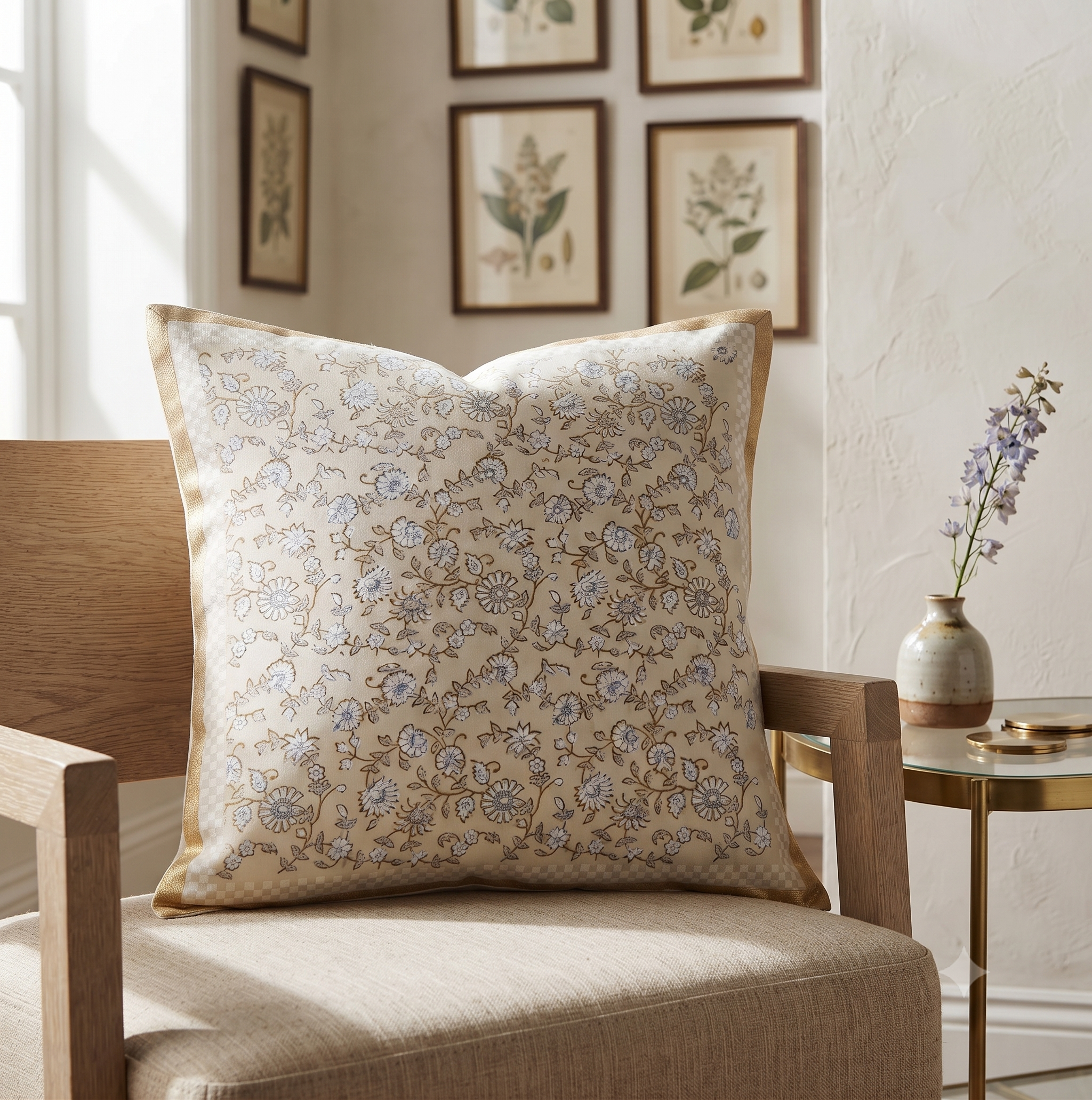 Pearl Vine Cushion