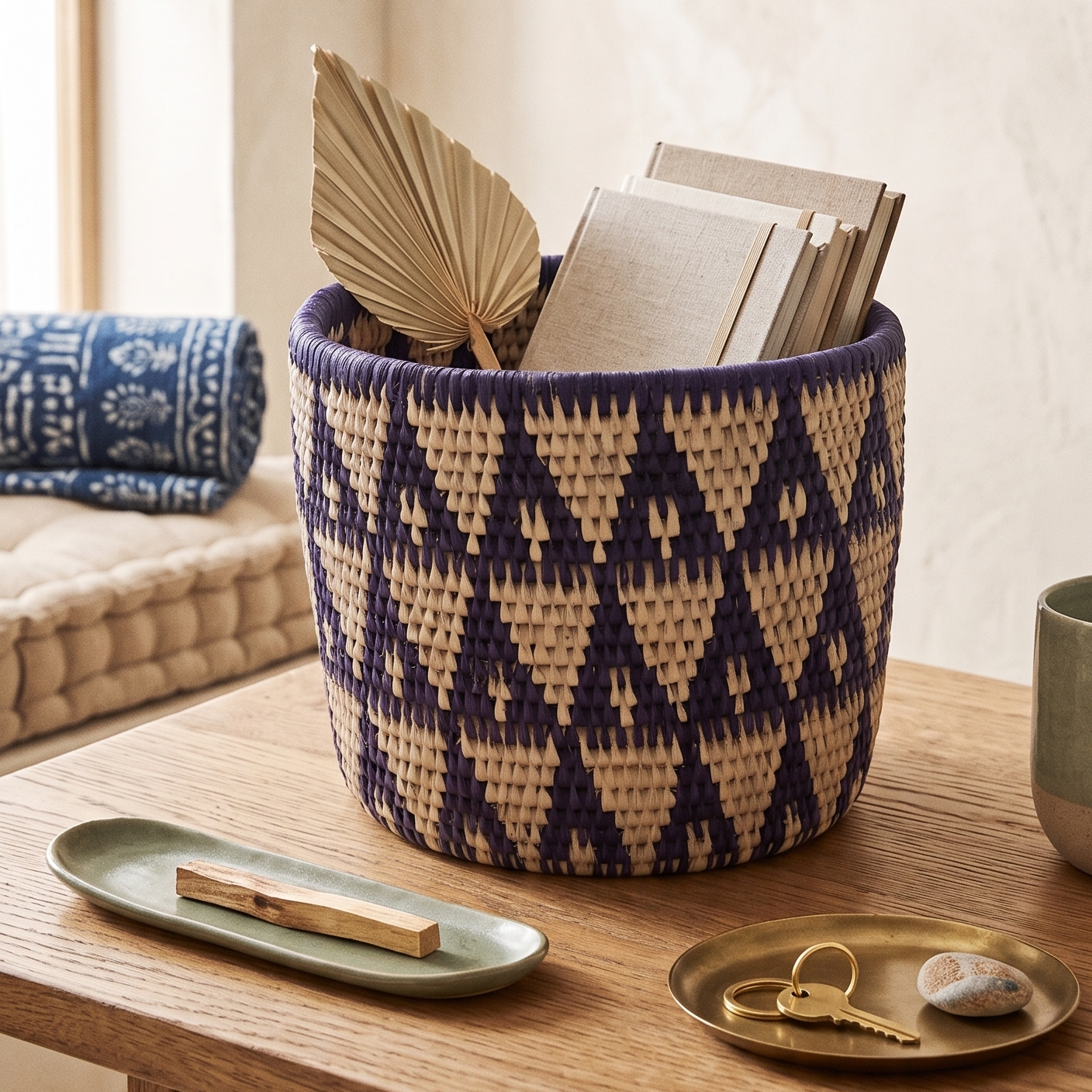 Plum Bloom Basket