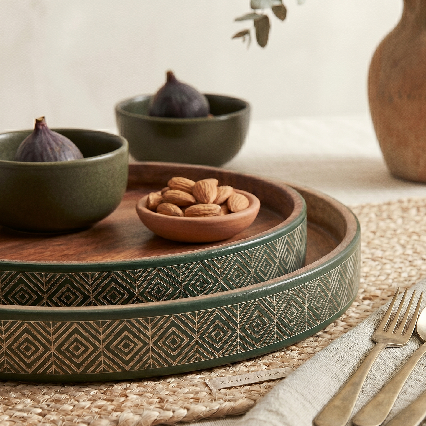 Sweet Haven Plate Set - Green
