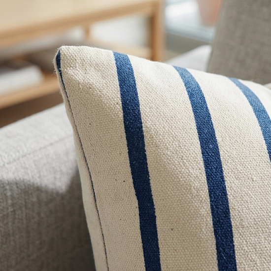 Azure Line Cushion